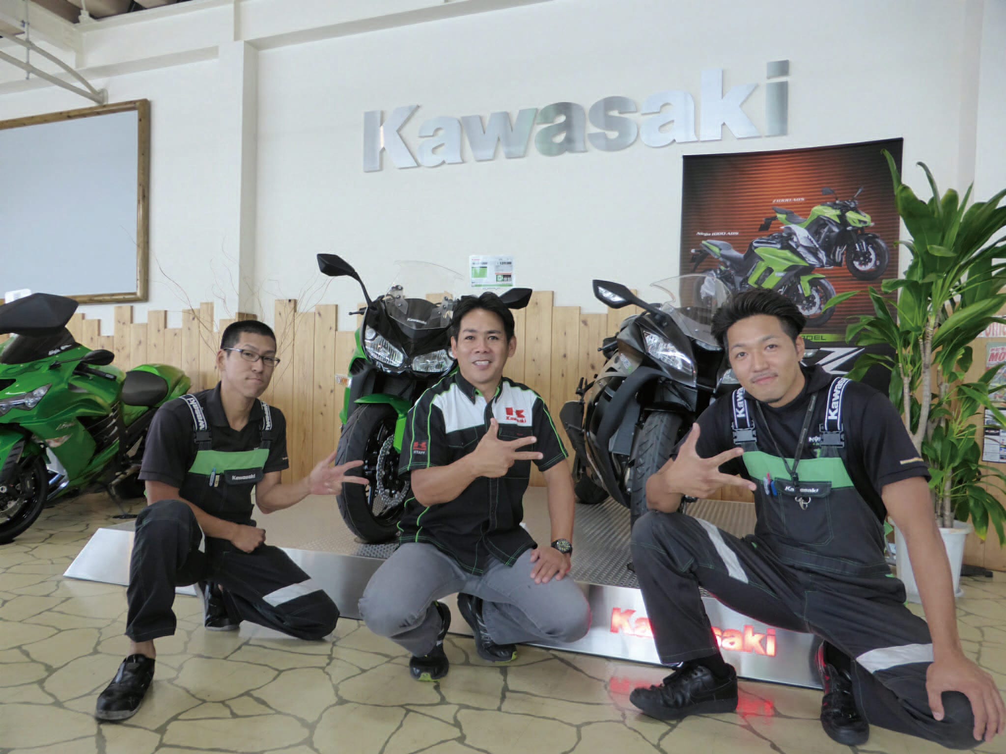 Vol.6 Kawasaki☆Jr. バイクショップレポート | 沖縄の新車/中古バイク 