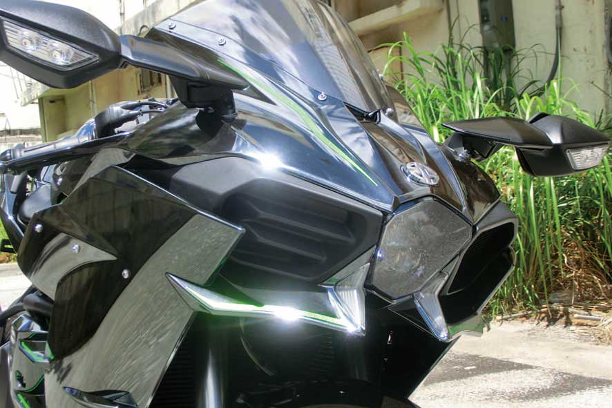【ninja-h2】SHOEI CW-1.ブルーミラー×2 SHOEI ショウエイ純正(SHOEI) シールド CWR-F2 ミラー 対応