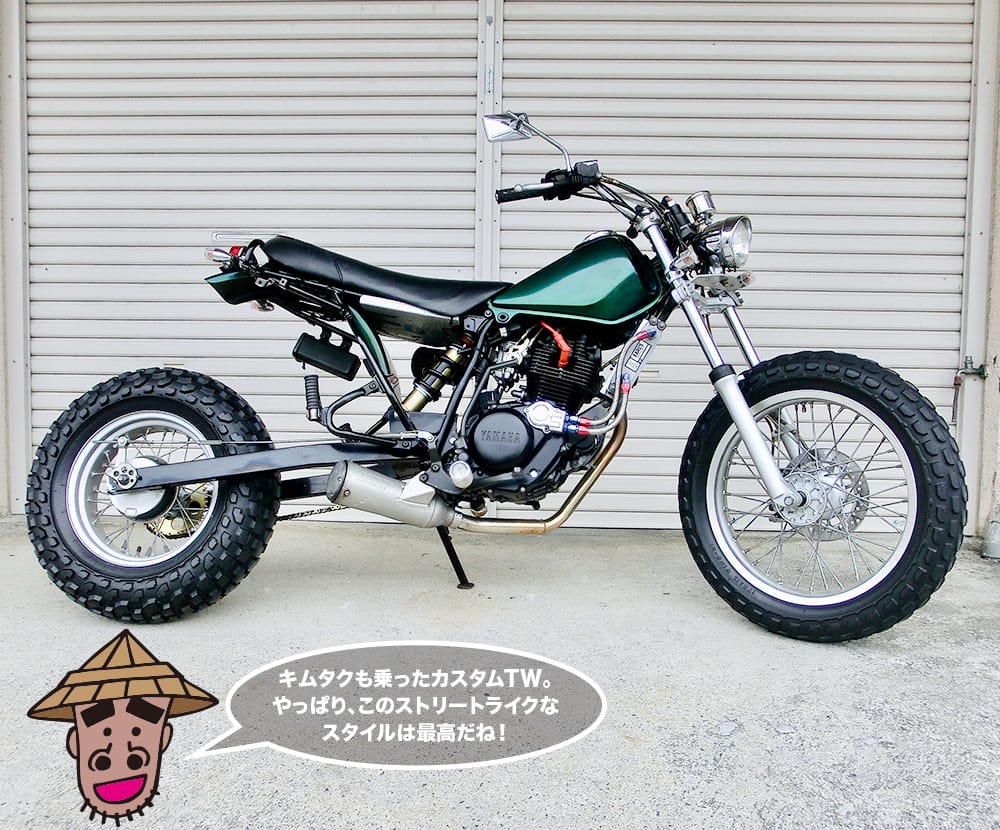 TW200 TW225 ロングスイングアーム 20cm ロンスイ - その他