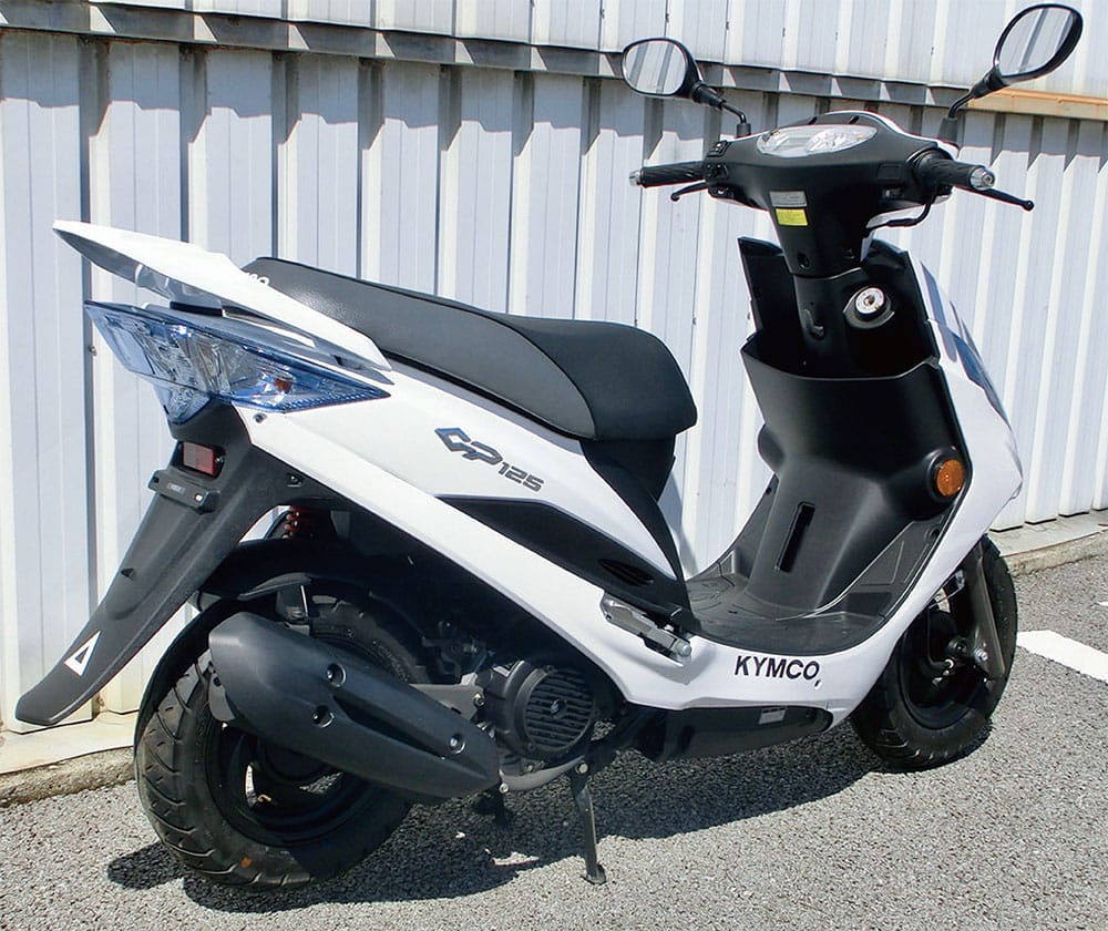 KYMCO GP125最新バイクレポート 2019年6月号 | 沖縄の新車/中古バイク・パーツは沖縄専門【クロスバイク】